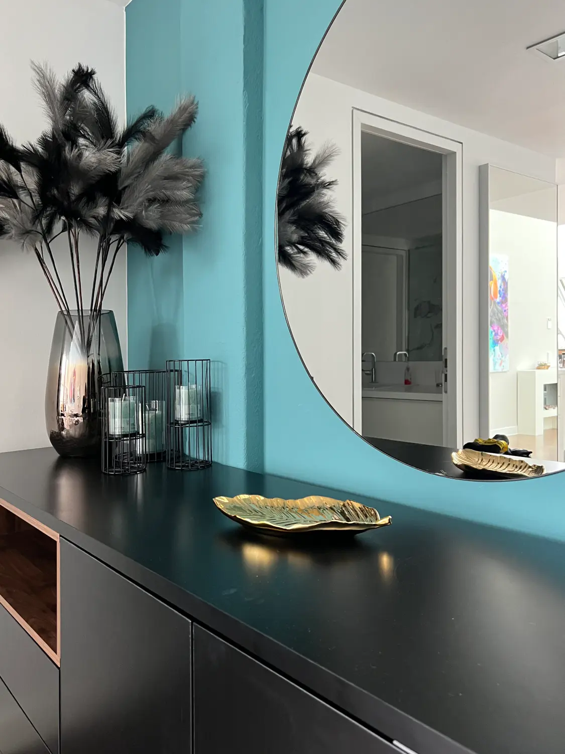 Innenarchitektur einer Penthousewohnung von Sandra Johnson Architektin & Innenarchitektin