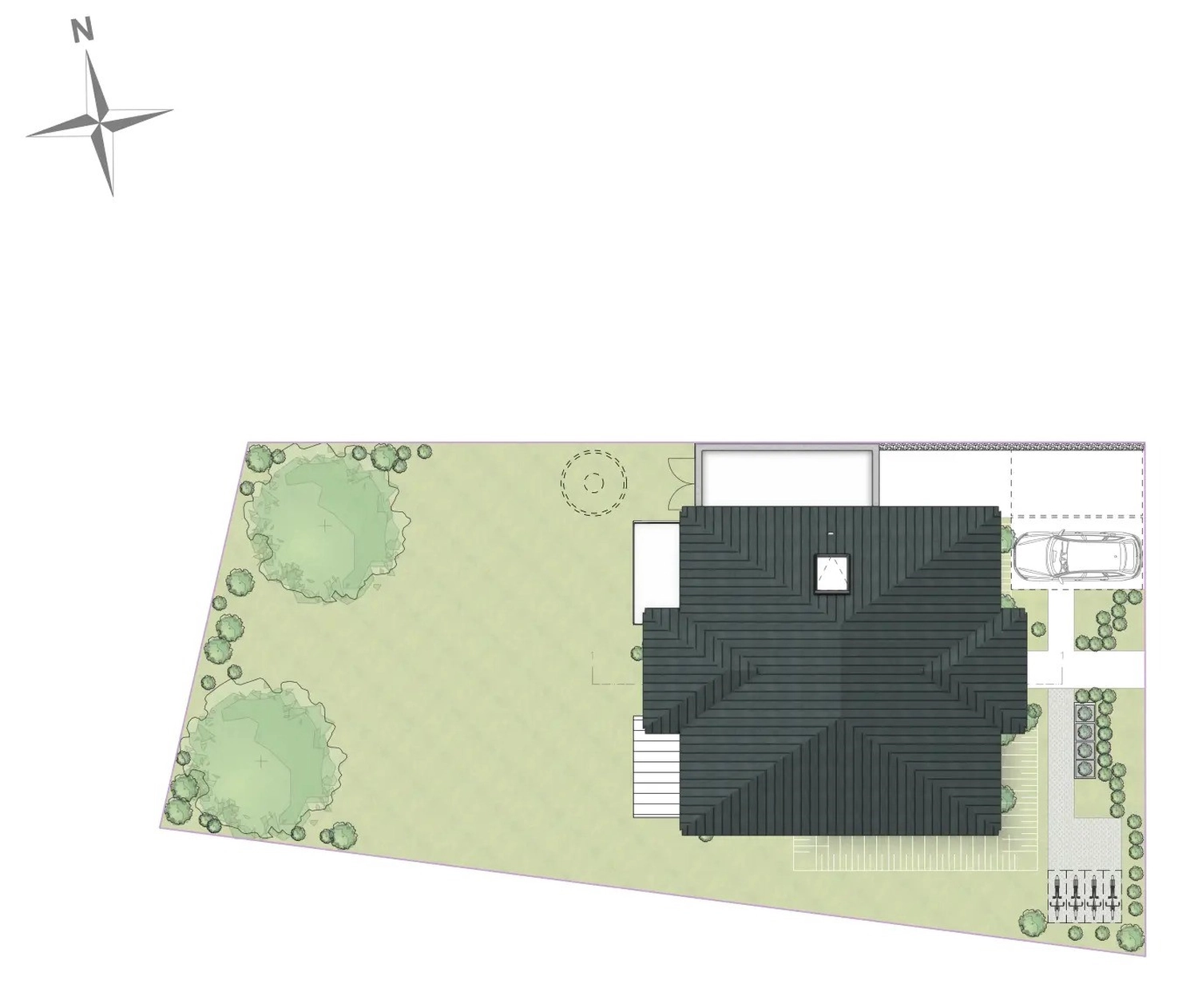 Stadtvilla im Stil der Neoklassizistischen Moderne von Sandra Johnson Architektin & Innenarchitektin